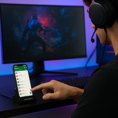 4smarts-ladestation-voltdock-usb-c-60w-grau