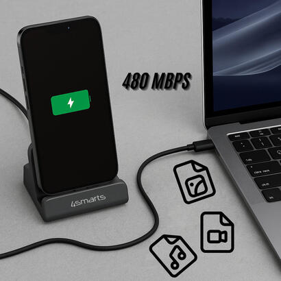 4smarts-ladestation-voltdock-usb-c-60w-grau