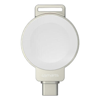 4smarts-541476-cargador-de-dispositivo-movil-reloj-inteligente-marron-plata-blanco-usb-inalambrico-interior-exterior