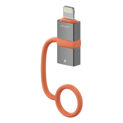 4smarts-usb-c-auf-adapter-lightning-pd-27w-2er-set-grau