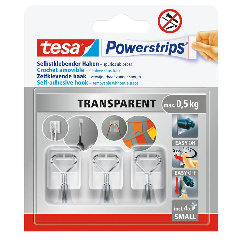 tesa-powermrips-draht-haken-1kg-3x-selbmklebend-blanco tesa-powermrips-draht-haken-1kg-3x-selbmklebend-blanco