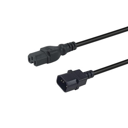 equip-netzcable-anschl-c14-c15-180m-negro