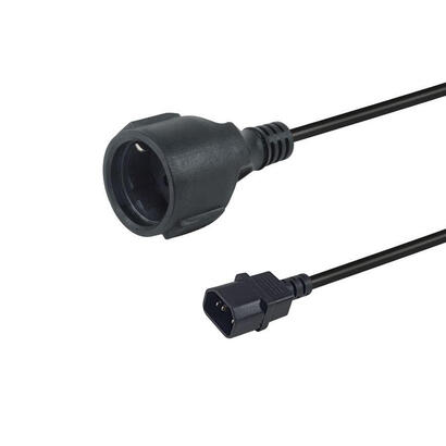equip-netzcable-anschl-c14-cee7-3-025m-negro