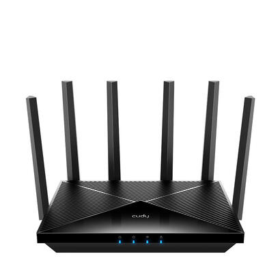 router-cudy-wr11000-inalambrico-25-gigabit-ethernet-tribanda-24-ghz-5-ghz-6-ghz-negro