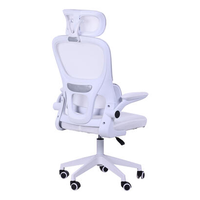 silla-ergonomica-mars-gaming-mgcergoprowh-malla-transpirable-soporte-lumbar-blanco