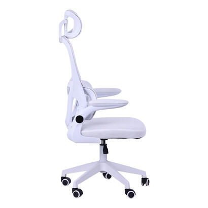 silla-ergonomica-mars-gaming-mgcergoprowh-malla-transpirable-soporte-lumbar-blanco