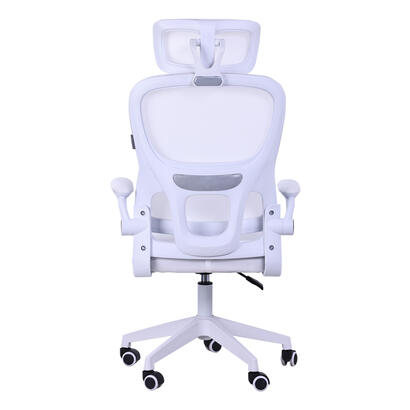 silla-ergonomica-mars-gaming-mgcergoprowh-malla-transpirable-soporte-lumbar-blanco