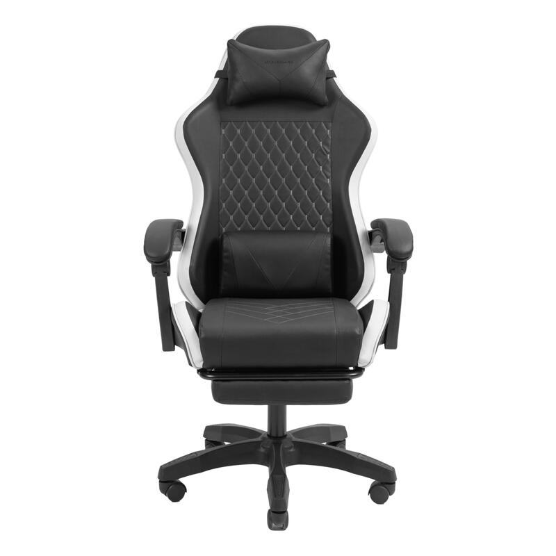 silla-gamer-mars-gaming-mgcxbbl-negra-y-blanca-reclinable-reposabrazos-ajustable-reposapies-cojines