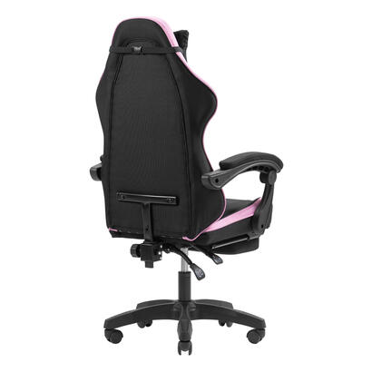 silla-gamer-mars-gaming-mgcxfgrbl-negra-y-rosa-reclinable-reposabrazos-ajustable-reposapies-cojines