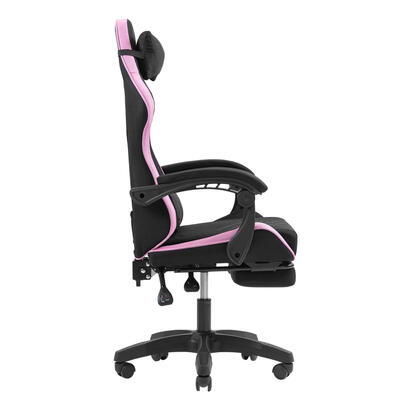 silla-gamer-mars-gaming-mgcxfgrbl-negra-y-rosa-reclinable-reposabrazos-ajustable-reposapies-cojines