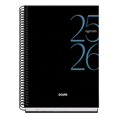 dohe-system-agenda-escolar-2526-espiral-a5-semana-vista-papel-70gm2-cubierta-de-carton-plastificado-color
