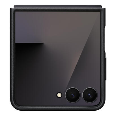 funda-cuero-galaxy-z-flip7-negra