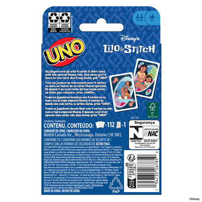 juego-cartas-uno-lilo-38-stitch-disney