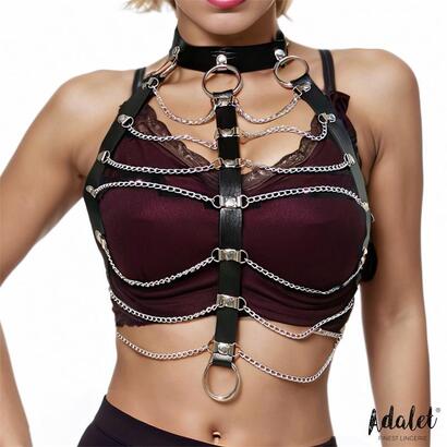 hilda-arnes-de-pecho-con-cadenas-cuero-vegano-talla-unica
