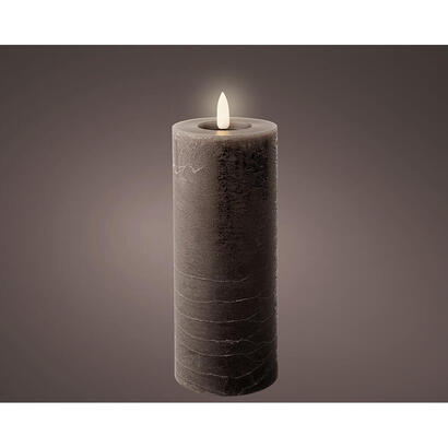 vela-de-cera-led-gris-superficie-rustica-o7-x-19-cm