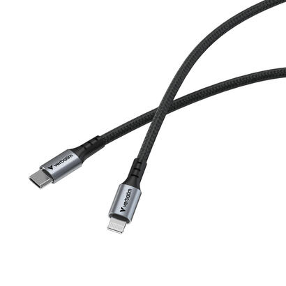 verbatim-31844-cable-de-conector-lightning-12-m-negro