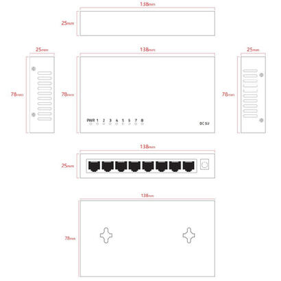 unmanaged-8-port-switch-101001000mbps-ethernet