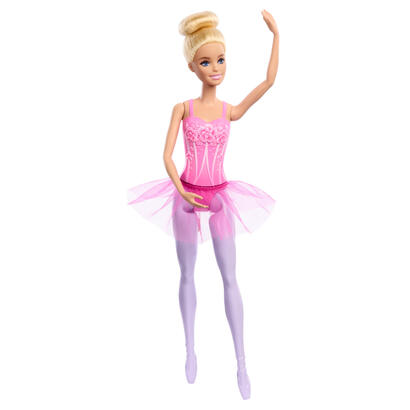 barbie-muneca-bailarina-de-ballet-rubia-articulada-con-tutu-rosa-y-mono-mattel-hrg34