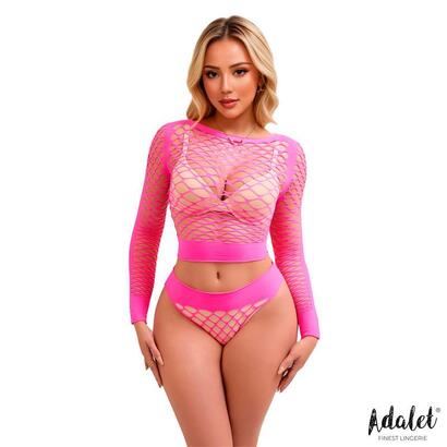 yara-set-de-2-piezas-rosa-neon-talla-unica