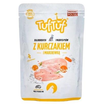 tuf-tuf-with-chicken-and-carrot-comida-humeda-para-perros-300g