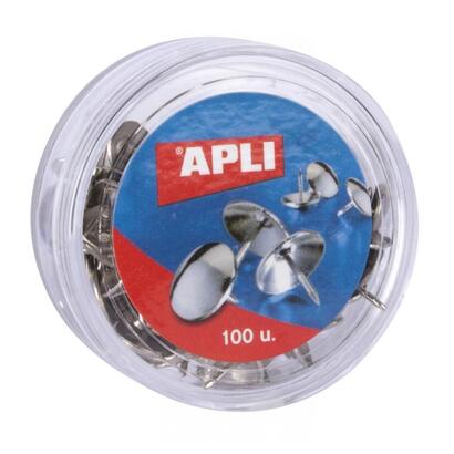 apli-chinchetas-niqueladas-caja-100-ud-pack-16-cajas-
