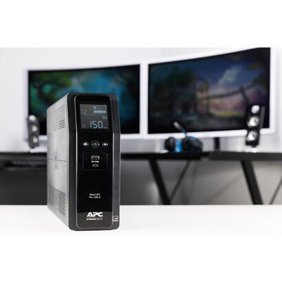 sai-apc-br1200si-back-ups-pro-br-1200va-sinewave-8xiec-avr-pantalla-lcd-1xusb-a-1xusb-c-formato-torr
