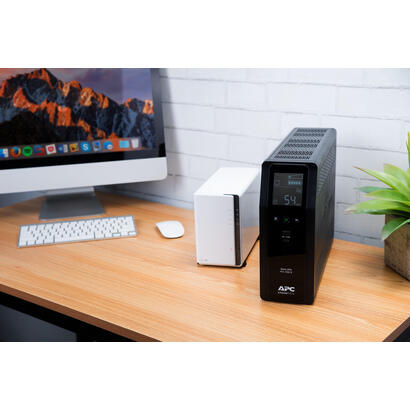 sai-apc-br1200si-back-ups-pro-br-1200va-sinewave-8xiec-avr-pantalla-lcd-1xusb-a-1xusb-c-formato-torr