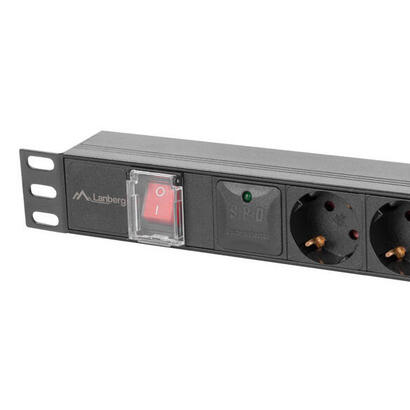 lanberg-power-distrubution-unit-pdu-19-cali-1u-10a-2m-5x-schuko-outlets-negro-c14