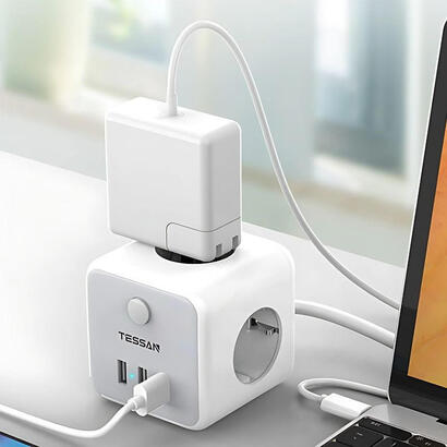 tessan-ts-301-c-gr-regleta-3-tomas-ca-3-usb-a-cable-2m