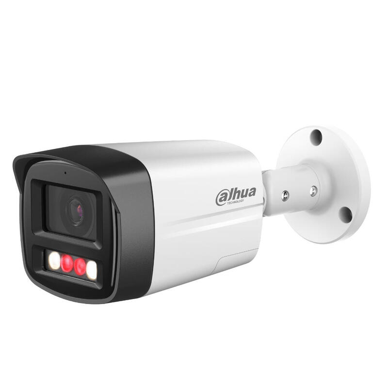 dahua-ipc-hfw2449tl-s-pv-0280b-tubular-ip-4m-h265-full-color-wdr-iluminacion-dual-led30mir30m-28mm-ip67-poe-micaltavoz-ai
