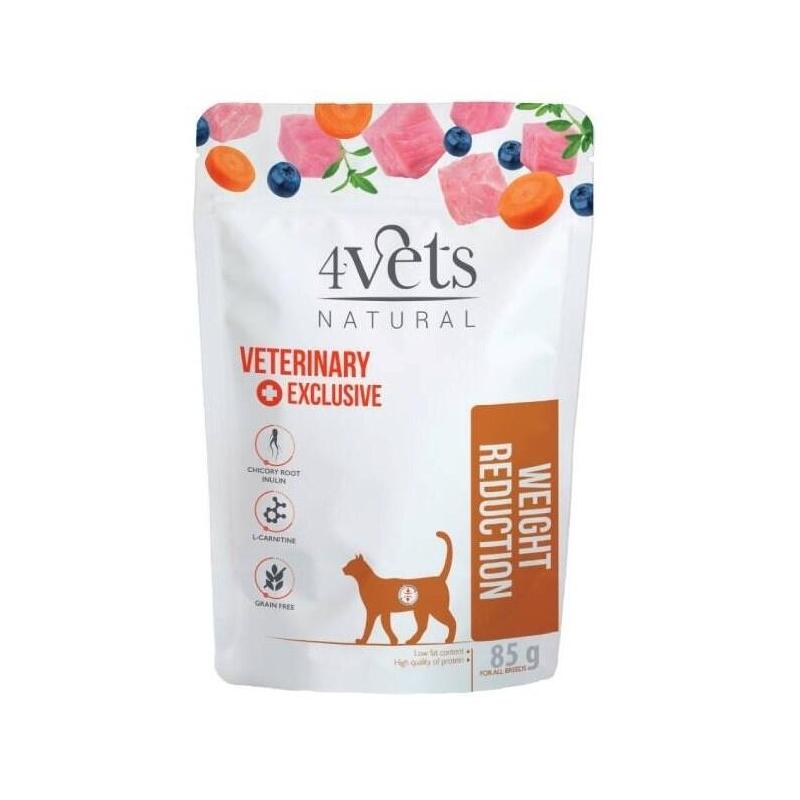 4vets-natural-weight-reduction-cat-85g