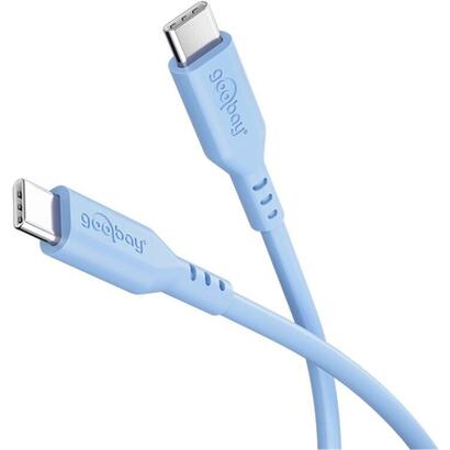 goobay-usb-c-silicone-cable-15-m-blue
