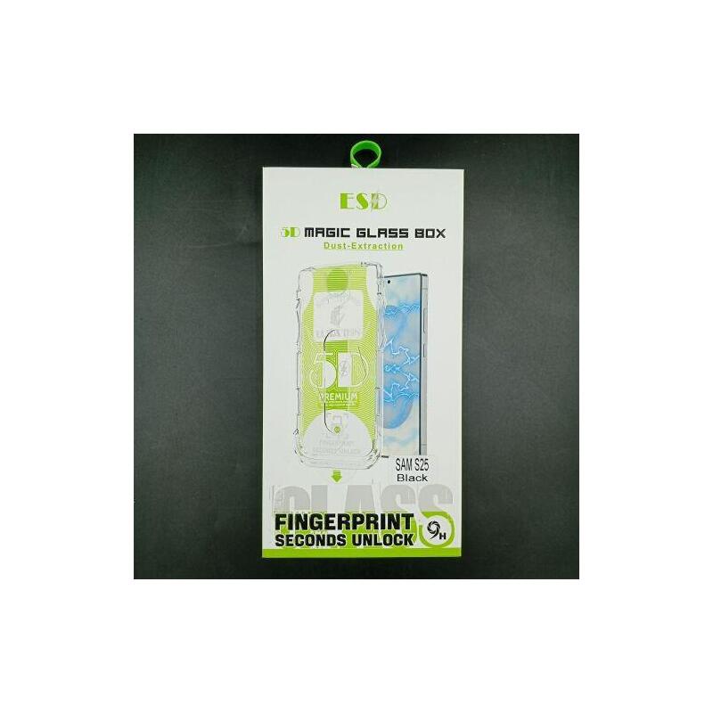 -noname-samsung-s25-screen-protector-tempered-glass-9h-fingerprintunlock-with-installation-frame-transparent