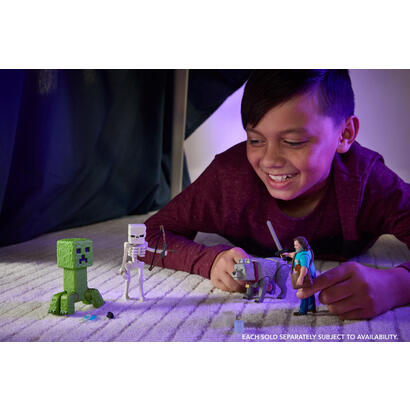 mattel-minecraft-movie-steve-actionfigur-und-zubehor-spielset-mit-10-cm-figur-jfr57