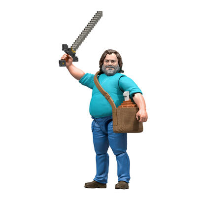 mattel-minecraft-movie-steve-actionfigur-und-zubehor-spielset-mit-10-cm-figur-jfr57