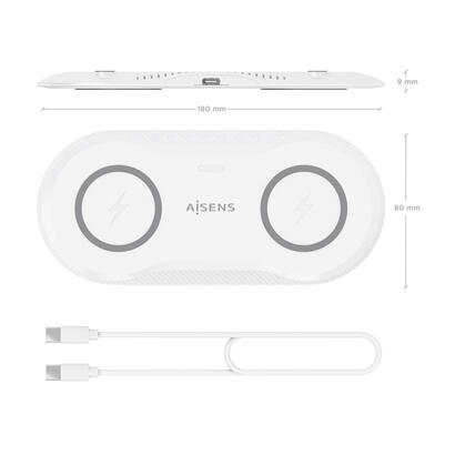aisens-cargador-inalambrico-usb-c-15w-2-en-1-para-movil-auriculares-blanco