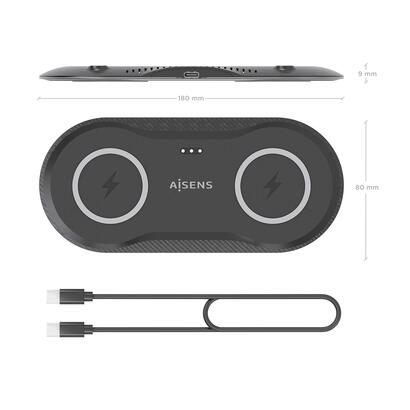aisens-cargador-inalambrico-usb-c-15w-2-en-1-para-movil-auriculares-negro