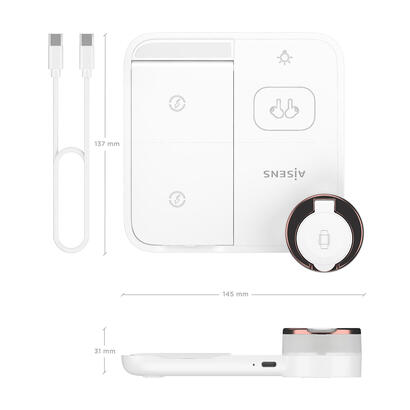 aisens-cargador-inalambrico-usb-c-4-en-1-de-15w-para-movil-apple-watch-auriculares-con-estuche-de-carga-blanco