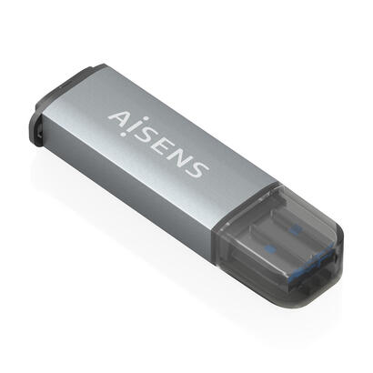 aisens-lector-de-tarjetas-sd-micro-sd-mmc-rs-mmc-mmc-micro-usb-a-gris
