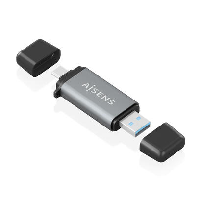 aisens-lector-de-tarjetas-sd-micro-sd-mmc-rs-mmc-mmc-micro-usb-a-y-usb-c-gris