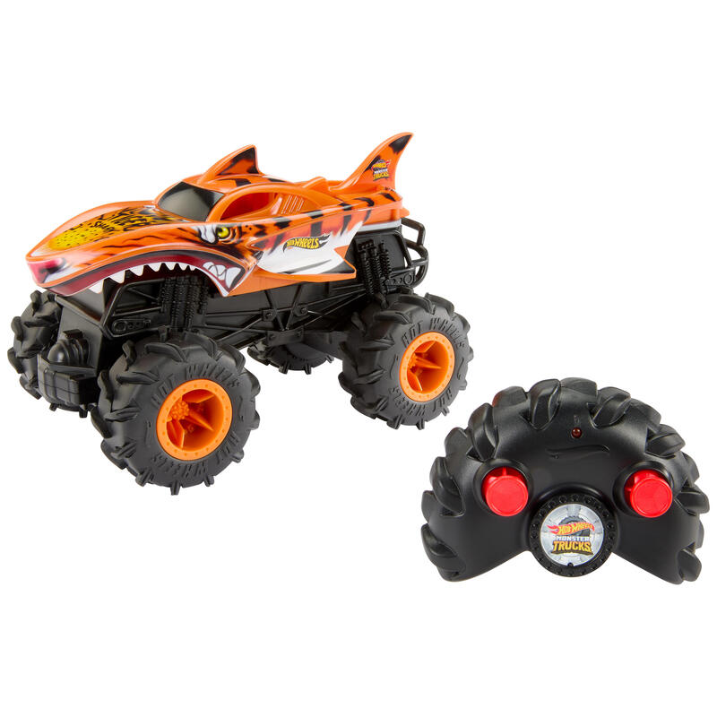 mattel-hot-wheels-monster-trucks-zdalnie-sterowana-ciezarowka-tiger-shark mattel-hot-wheels-monster-trucks-zdalnie-sterowana-ciezarowka-tiger-shark