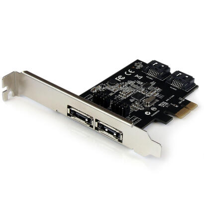 tarjeta-startech-pexesat322i-pcie-x1-con-2-puertos-esata
