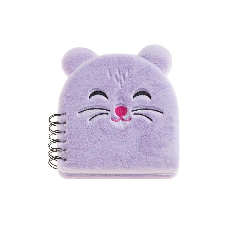 miquel-rius-back2fun-cuaderno-peluche-hamster-160-hojas-rayadas-de-papel-80-gm2-guardas-estampadas-y-primera