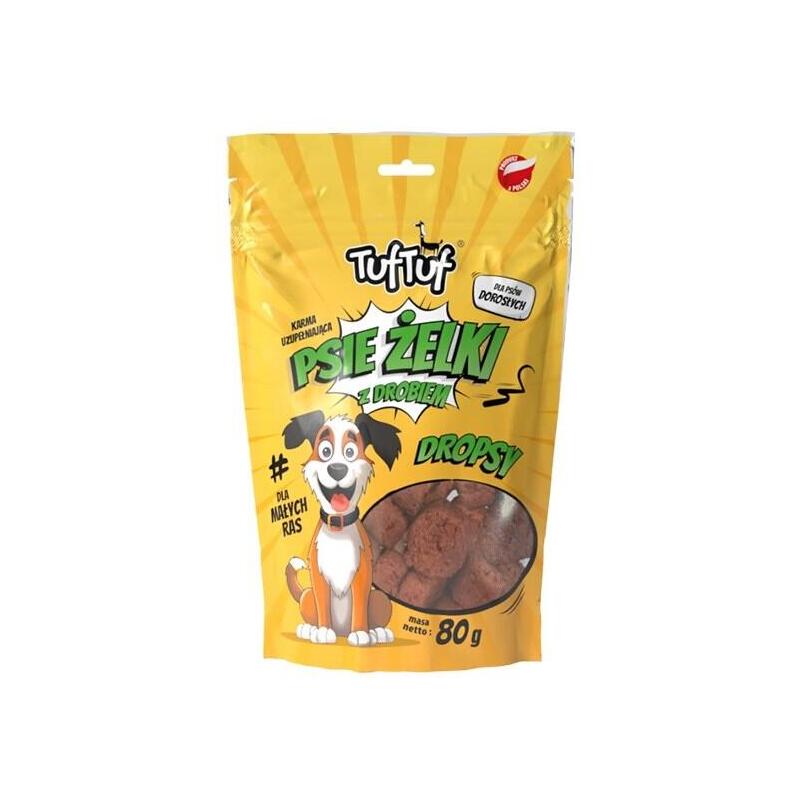 gomitas-de-pollo-para-perros-tuf-tuf-80-g