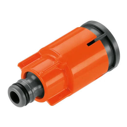 gardena-5797-20-accesorio-para-manguera-conector-de-manguera-de-plastico-negro-naranja