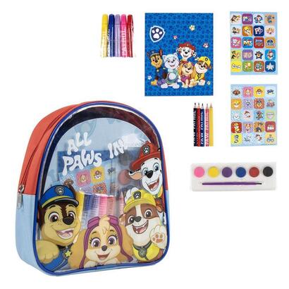set-papeleria-mochila-patrulla-canina-paw-patrol