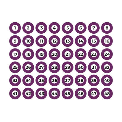 lamina-adhesiva-a4-numerada-1-48-morado-edm
