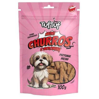 tuf-tuf-mini-churros-z-wolowina-para-perro-100g
