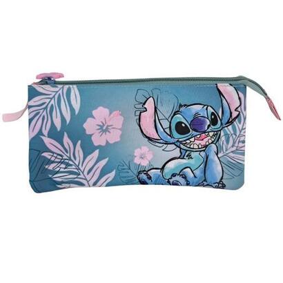 toybags-estuche-triple-stitch-pink-8x22x8cm-poliester-transpirable
