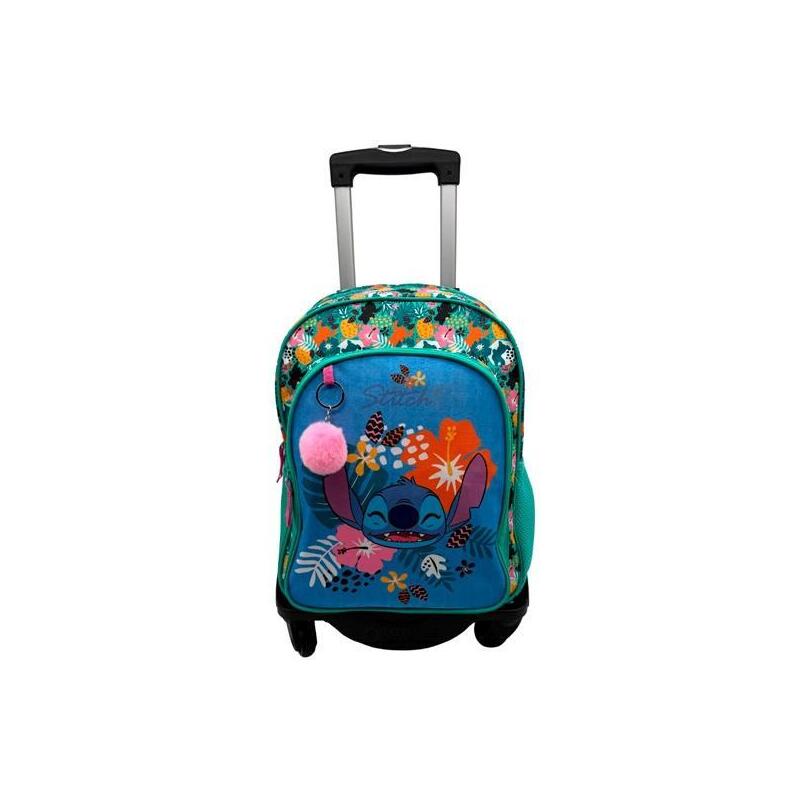 toybags-mochila-primaria-stitch-tropical-doble-compartimento-44x30x20cm-carro-negro